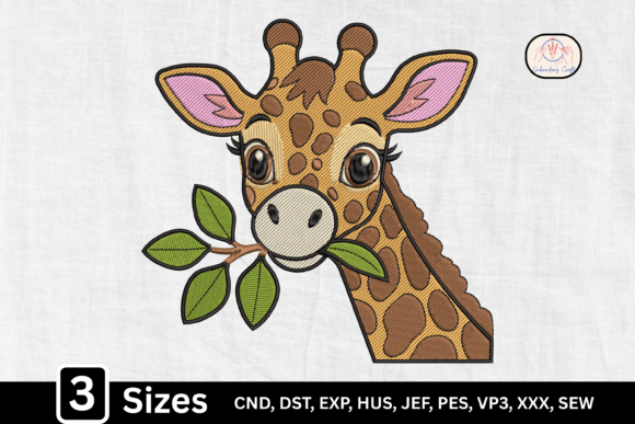 Download Safari Animal Baby Giraffe Leaves - Leaves Collection