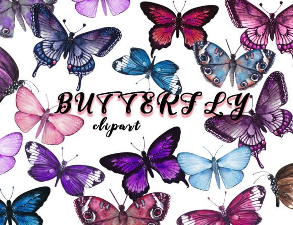 Download Watercolor Butterfly Clipart PNG - Premium Resources